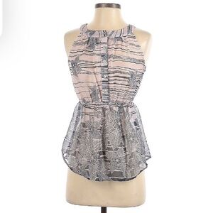 D'Closet Sleeveless Blouse l  SIZE S
